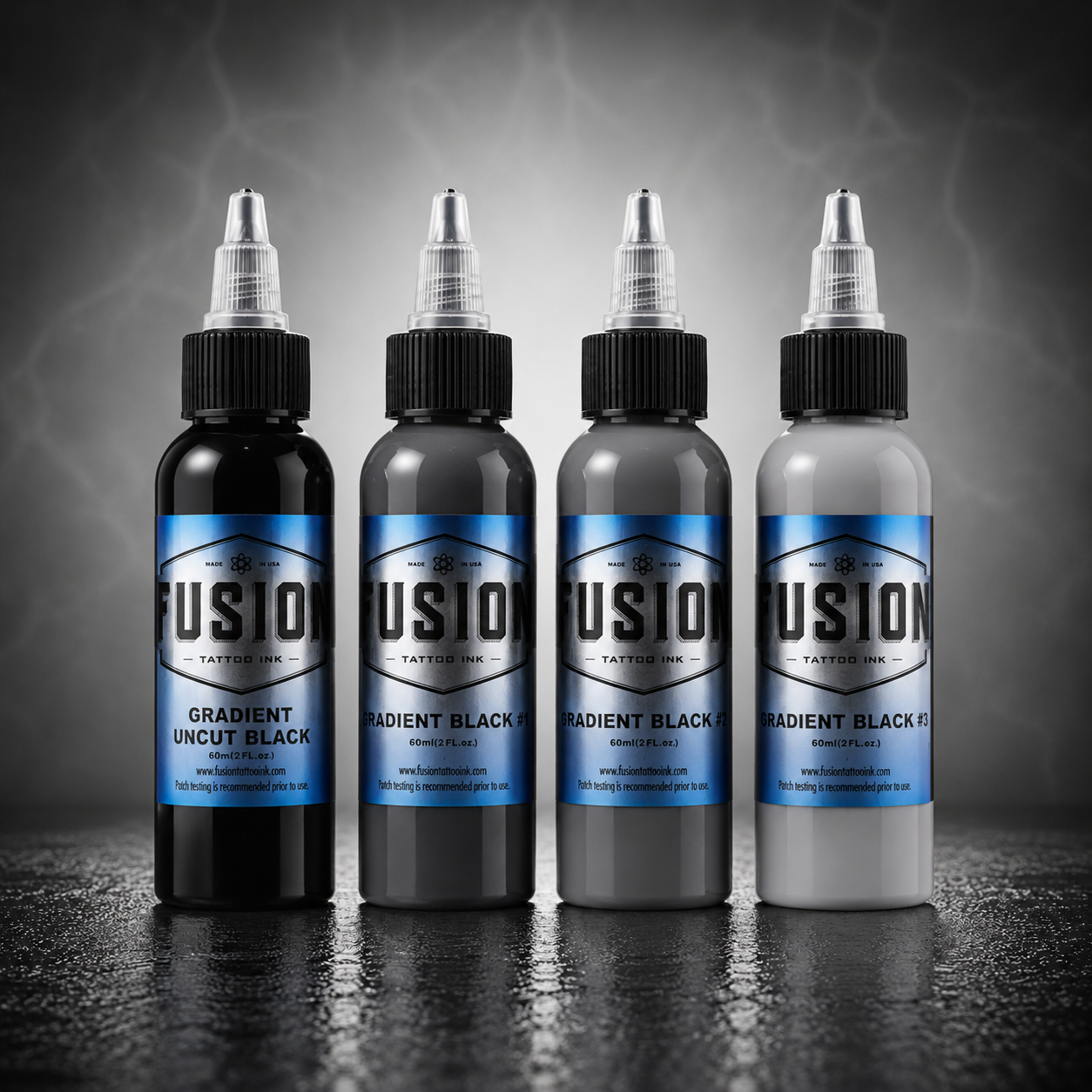 Fusion Gradient Black 4-Pack - 1oz