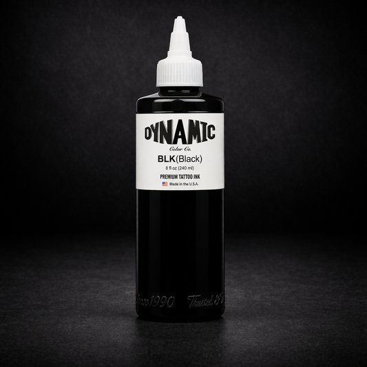Dynamic Black Tattoo Ink – 8 oz