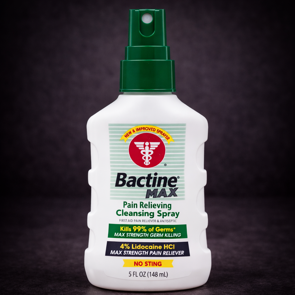 Bactine Max Anesthetic & Antiseptic Spray – 5 oz