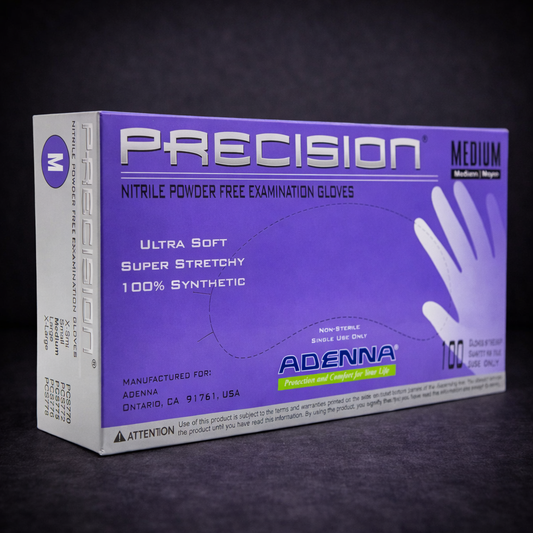 Precision Nitrile Gloves – Blue – Box of 100